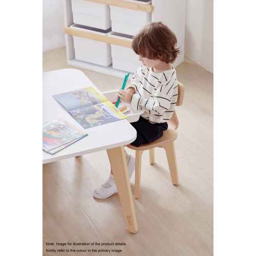 Boori Tidy Kids Table V23 With Two Chairs Package, Cherry and Almond