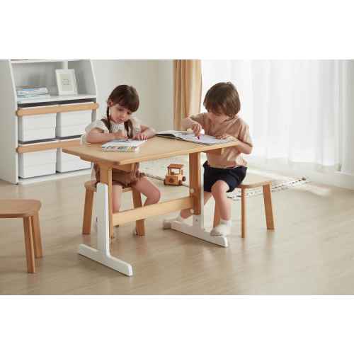 Boori Tidy Kids Learning Table, Barley and Almond