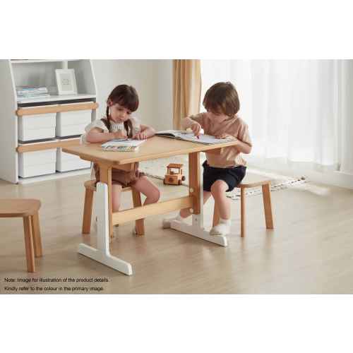 Boori Tidy Kids Learning Table, Cherry and Almond