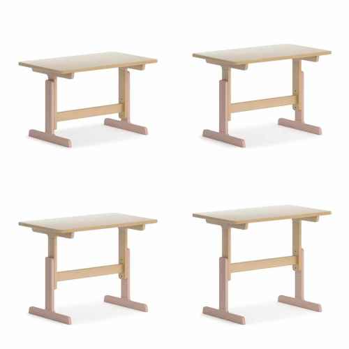 Boori Tidy Kids Learning Table, Cherry and Almond