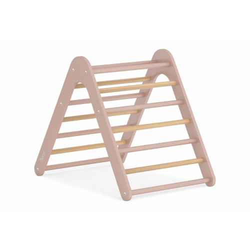 Boori Tidy Kids Climbing Triangle & Ramp 2 Piece Set, Cherry and Almond