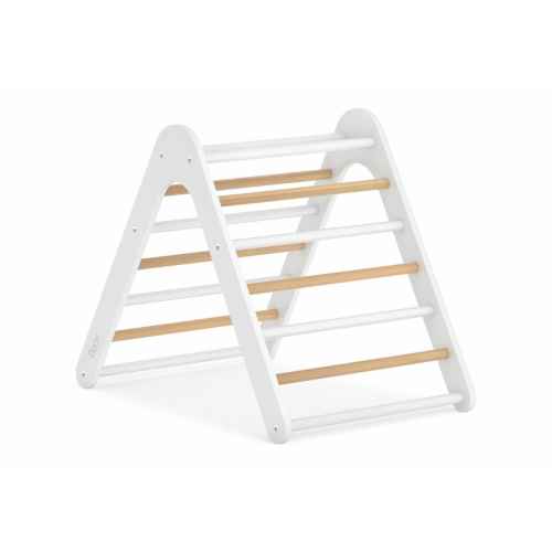 Boori Tidy Kids Climbing Triangle & Ramp 2 Piece Set, Barley and Almond