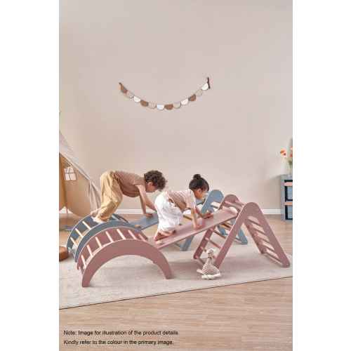 Boori Tidy Kids Pikler Climbing Arch, Barley and Almond