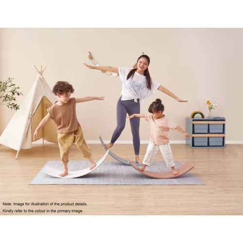 Boori Tidy Kids Balance Board, Almond