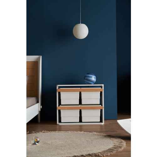 Boori Tidy Kids Toy Cabinet, Barley and Almond