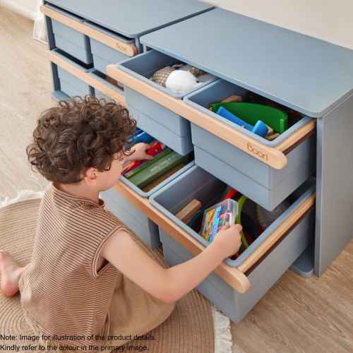 Boori Tidy Kids Toy Cabinet, Barley and Almond