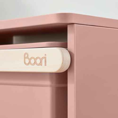 Boori Tidy Kids Toy Cabinet Shelf, Cherry and Almond