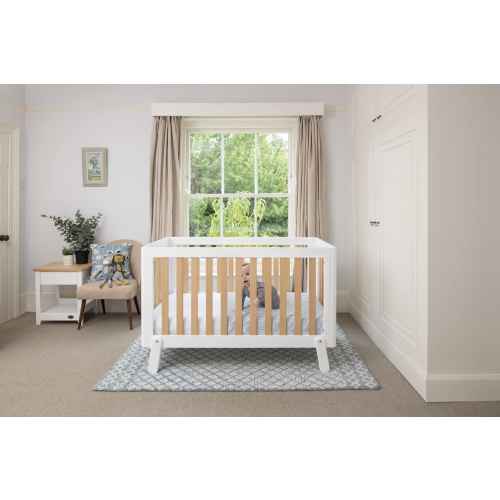 Boori Turin Cot Bed, Barley And Almond