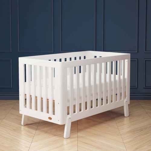 Boori Turin Cot Bed, Barley White