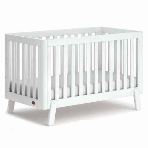 Boori Turin Kids Cot, Barley White