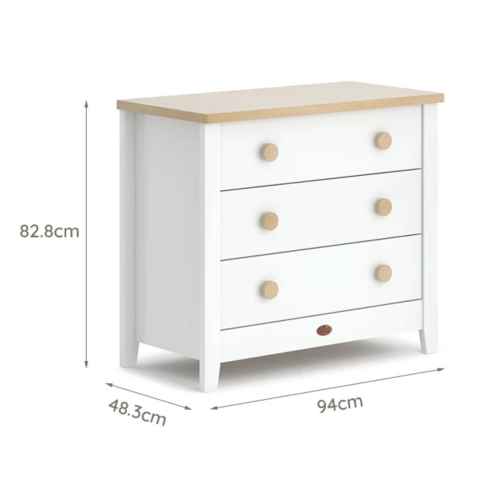 (Part)Boori Universal Kids 6 Drawer Chest V23, Pebble and Oak, Part 3