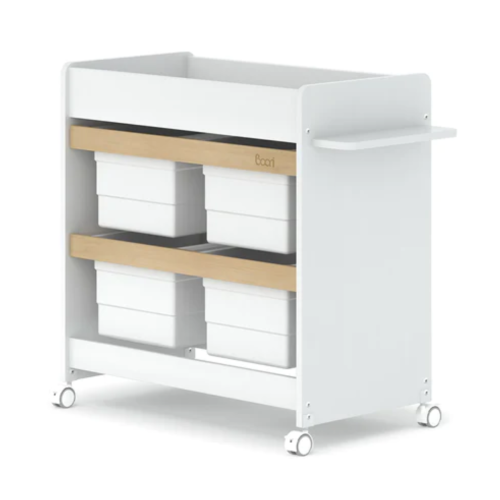 Boori Natty Kids Storage Changer, Barley and Almond