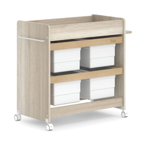 Boori Natty Kids Storage Changer, Oak and Almond