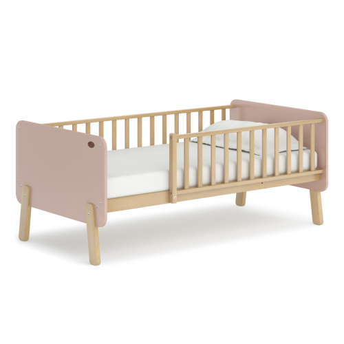 Boori Natty Kids Bedside Bed, Cherry and Almond