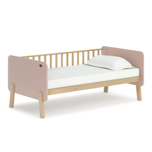 Boori Natty Kids Bedside Bed, Cherry and Almond