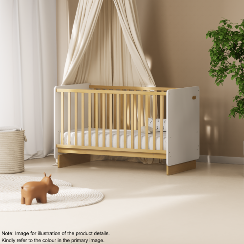 Boori Neat Kids Cot Bed, Cherry and Almond