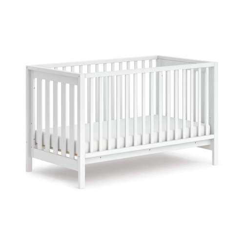 Boori Oslo Kids Baby Cot, Barley White