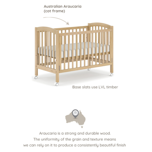 Boori Seagull Kids Baby Cot