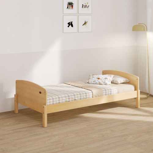 Boori Matilda Kids Single Floor Bed, Almond