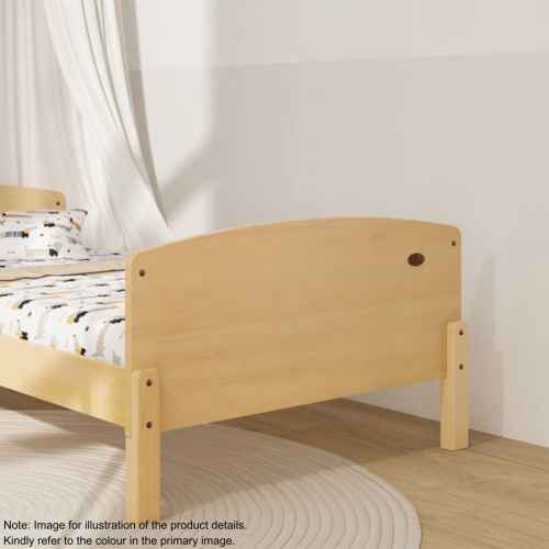 Boori Matilda Kids Single Floor Bed, Barley White