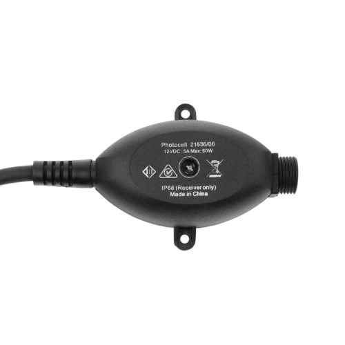 Brilliant BOTANIC DUSK-TO-DAWN Garden Light Controller, Black