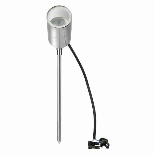 Brilliant SEAFORD 5W 3000K MR16 LED Garden Spotlight, Chrome