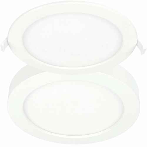 Brilliant THE DUET Recessed or Surface Mount Downlight 24W, White