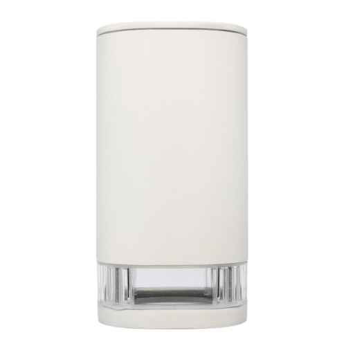 Brilliant GLENELG 1X4W GU10 WW Ambient LED Fixed Exterior Wall Light, White