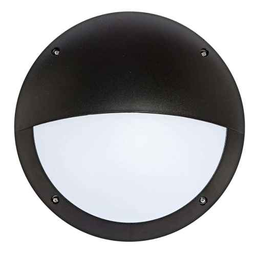 Brilliant HARDY LED 12W Vandal-Proof Bunker with Eyelid, Black