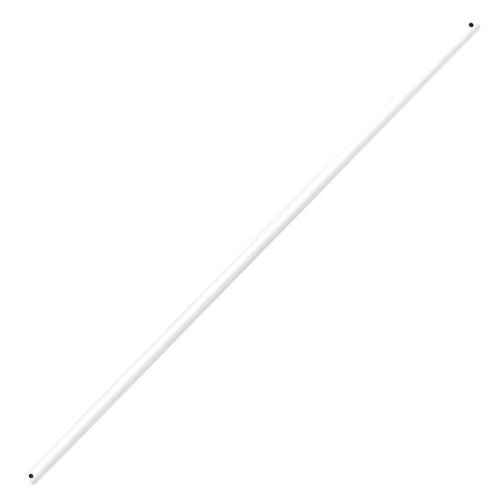 Brilliant Fan Extension Rod for Bahama - 900mm with Assembled Loom, White