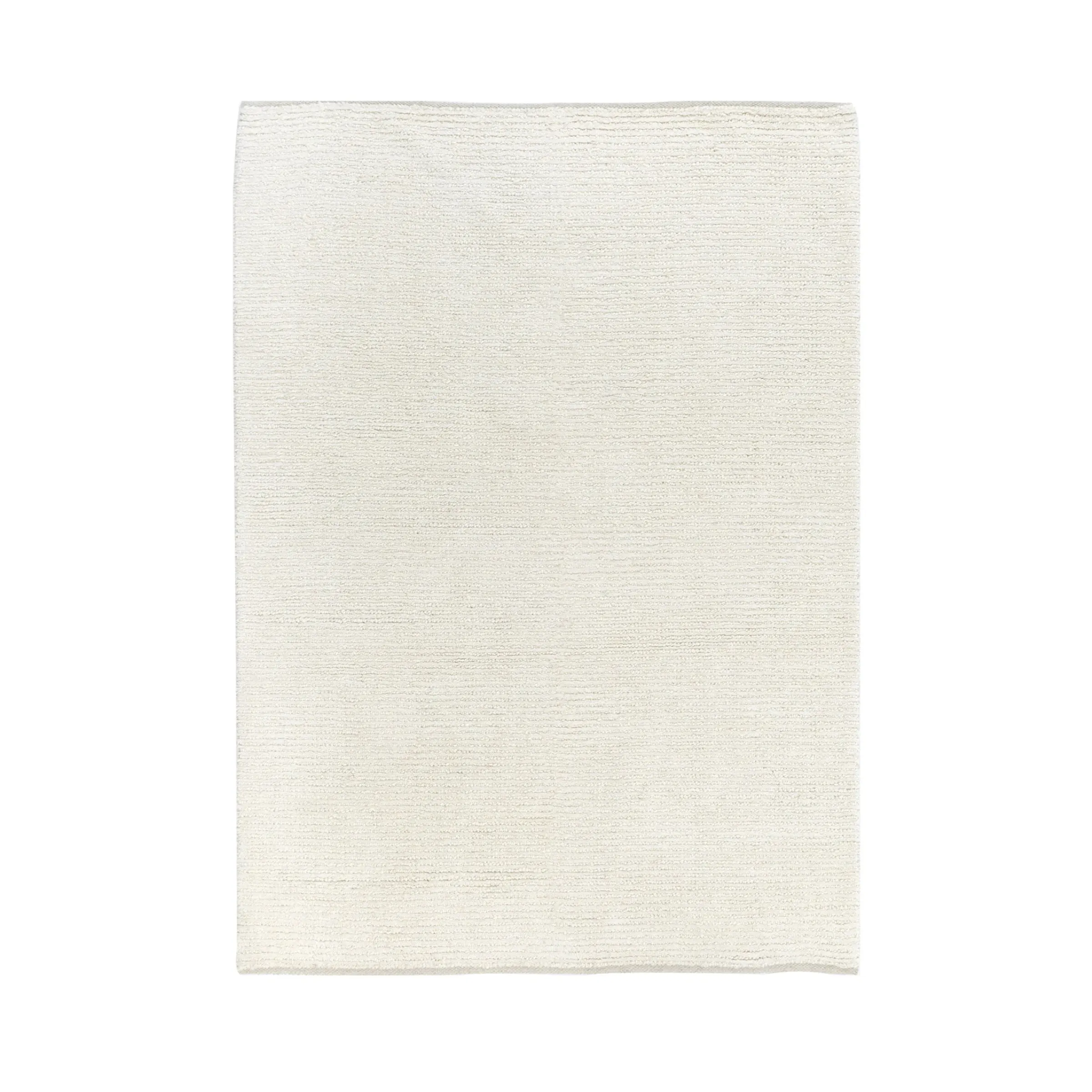 DreamWeaver Pure Scandinavian Wool Rug, Ivory, 80x300cm
