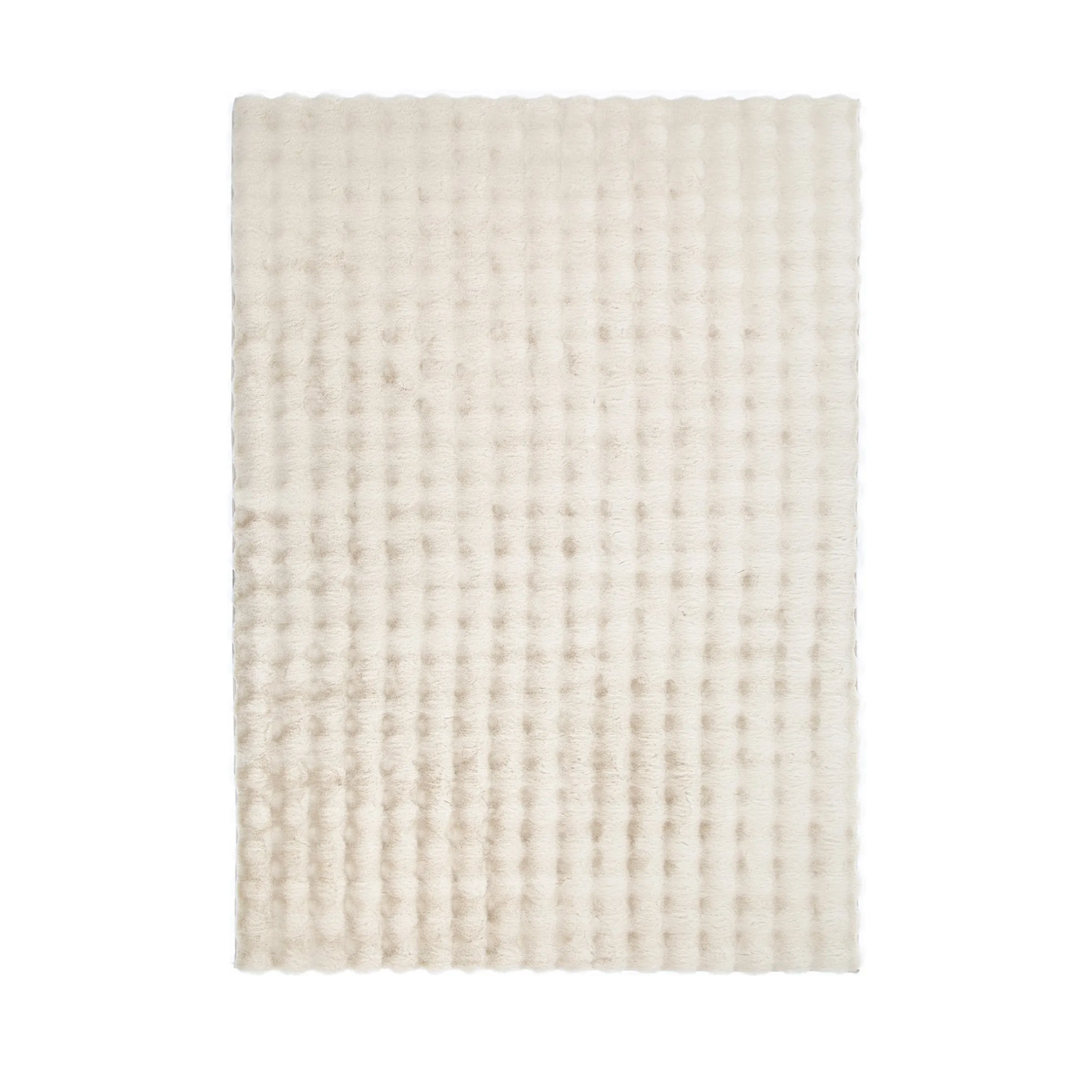 DreamWeaver Essence Machine Washable Rug, Beige, 80x150cm