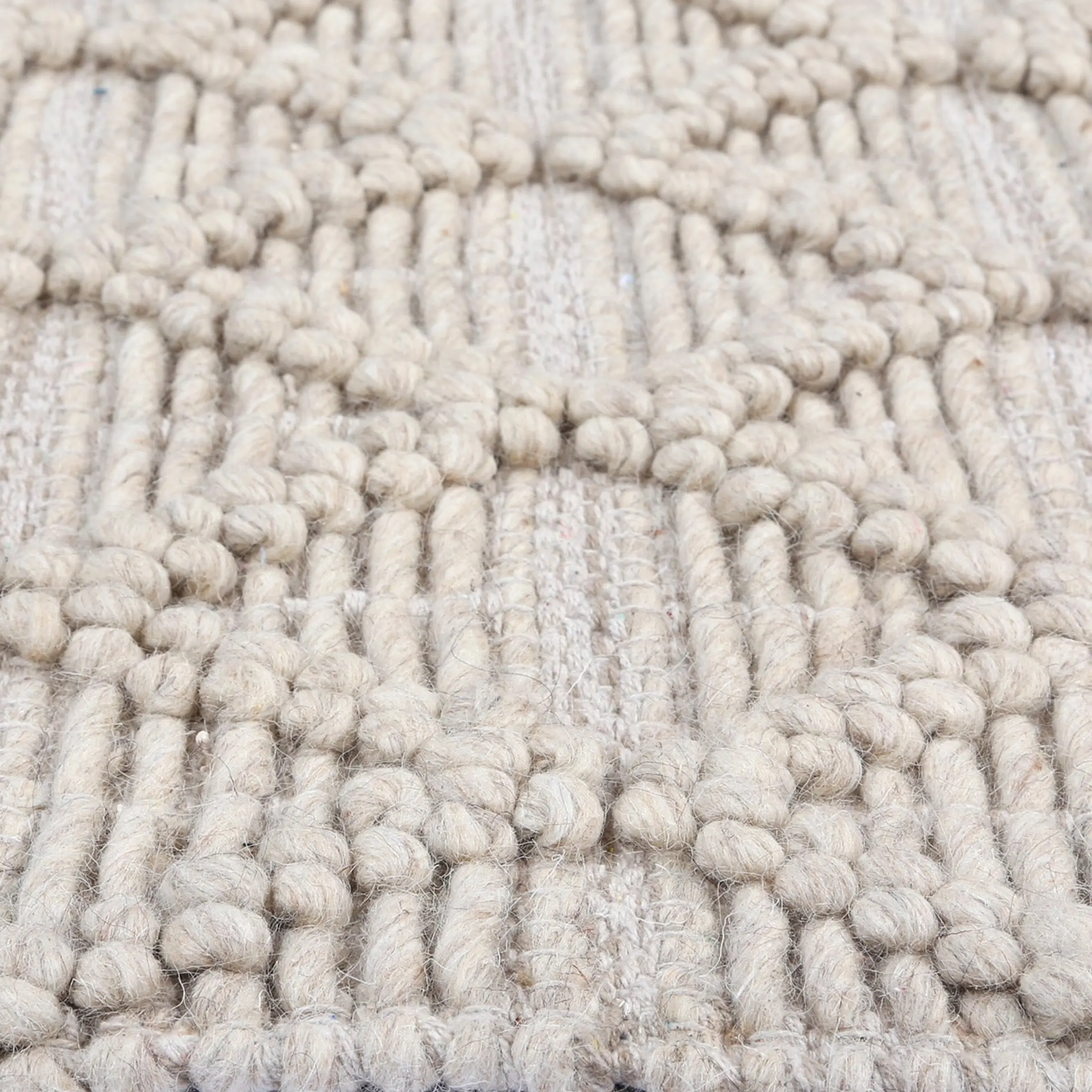 DreamWeaver Wave Scandinavian Rug, Mosaic Natural, 240x330cm