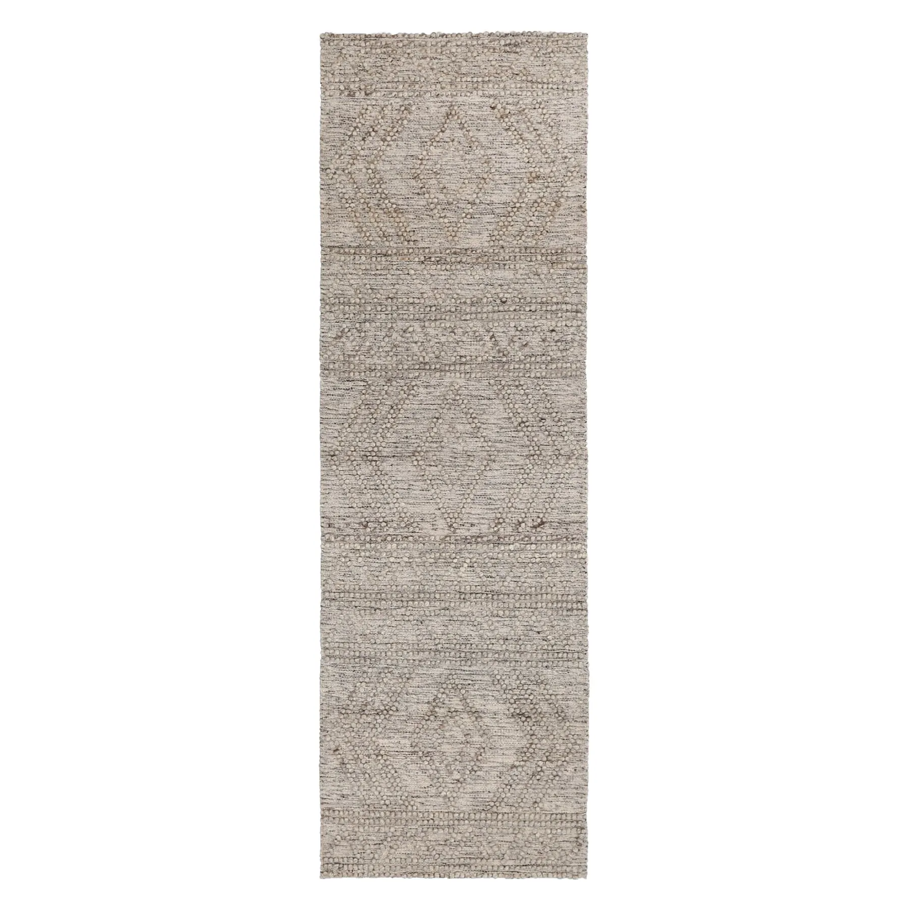 DreamWeaver Wave Scandinavian Rug, Lattice Ash, 240x330cm