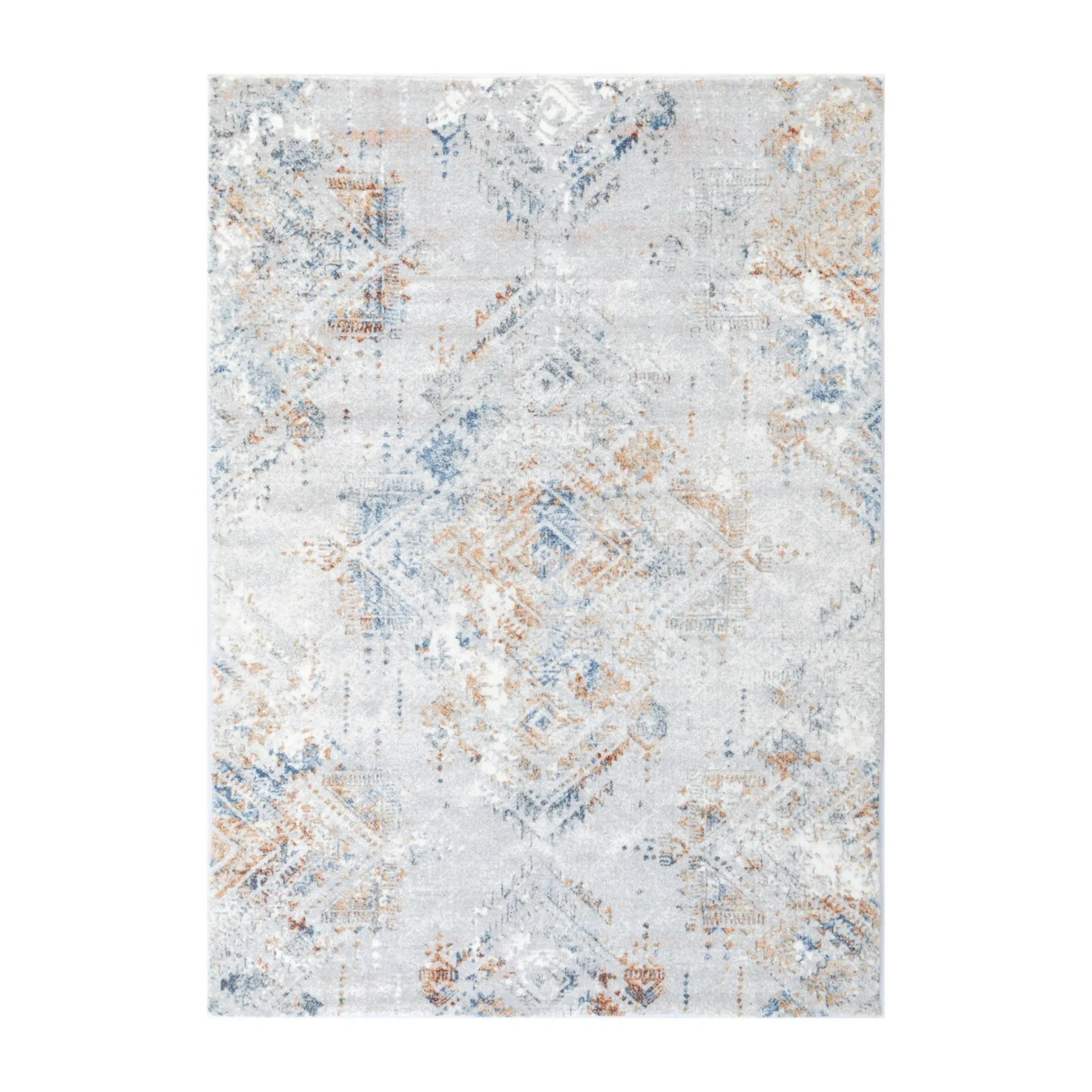 DreamWeaver Oasis Machine Washable Rug, Vintage Blue, 200x290cm