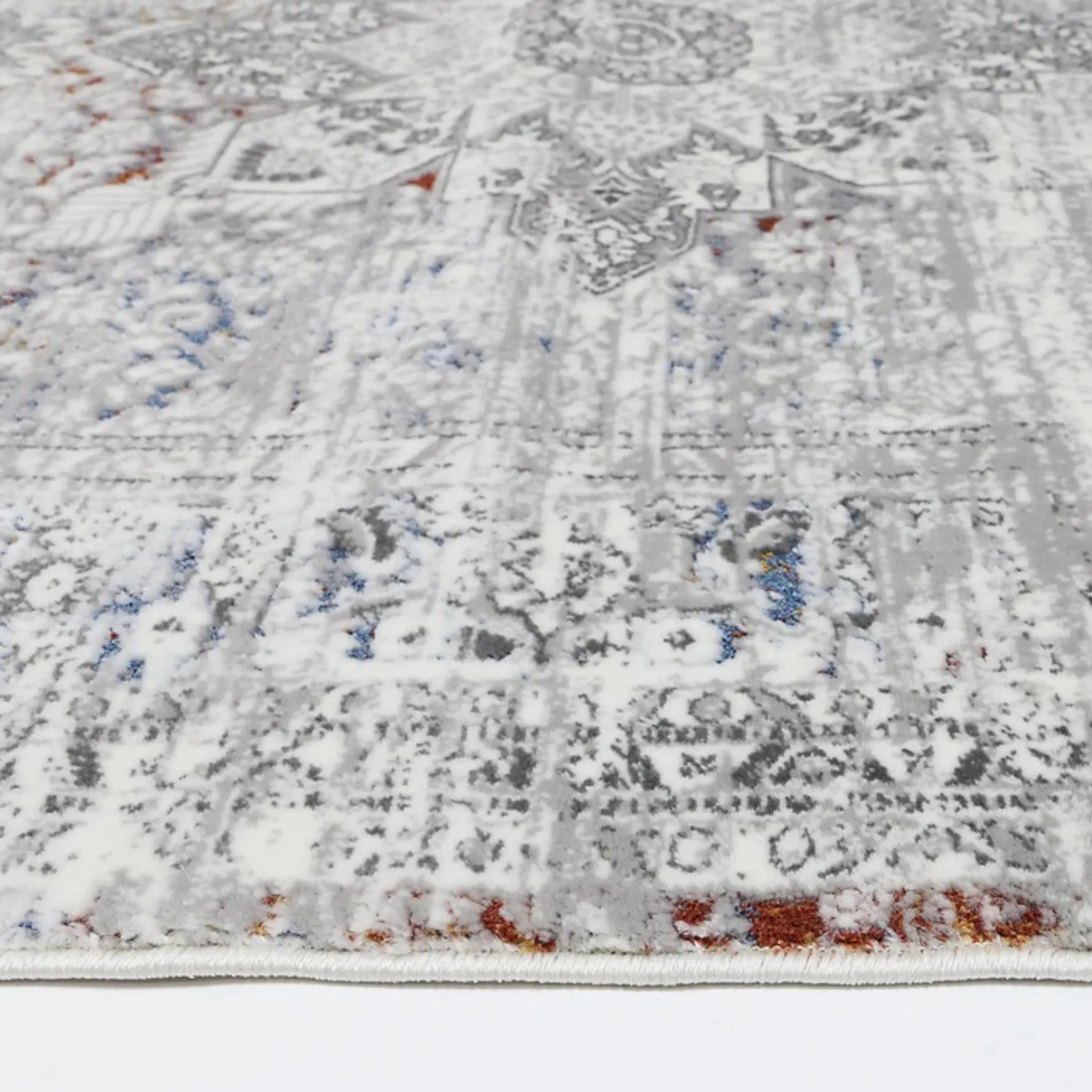 DreamWeaver Odyssey Vintage Rug, Grey Multi, 160x230cm