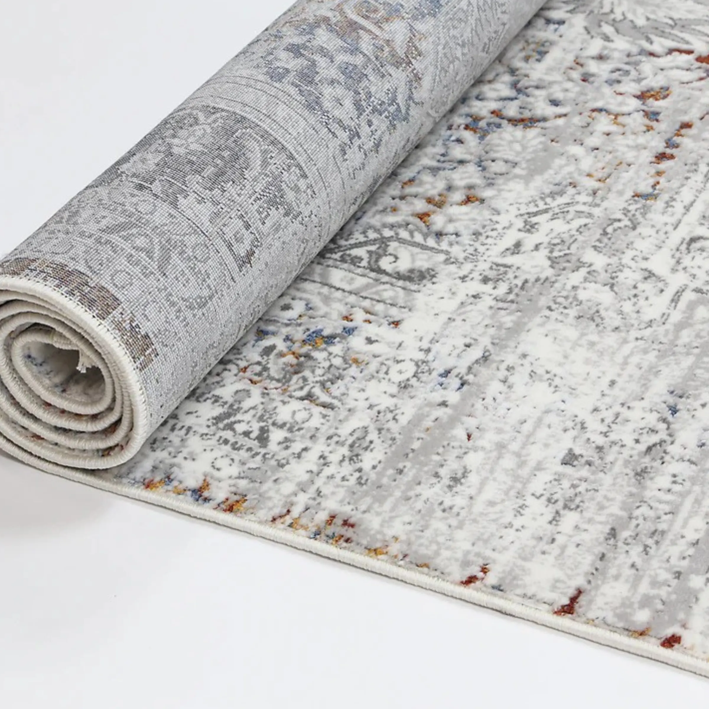 DreamWeaver Odyssey Vintage Rug, Grey Multi, 160x230cm