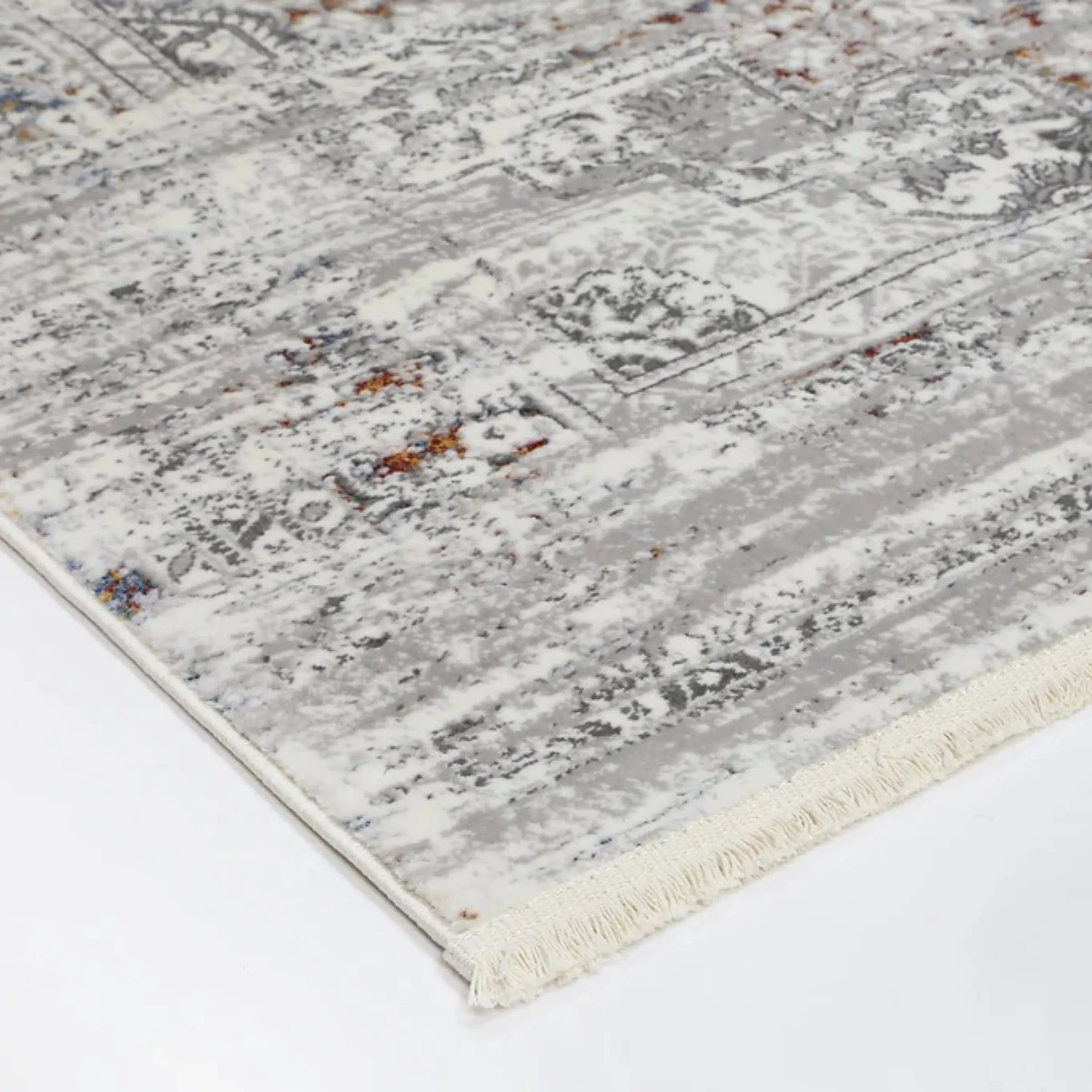 DreamWeaver Odyssey Vintage Rug, Grey Multi, 160x230cm