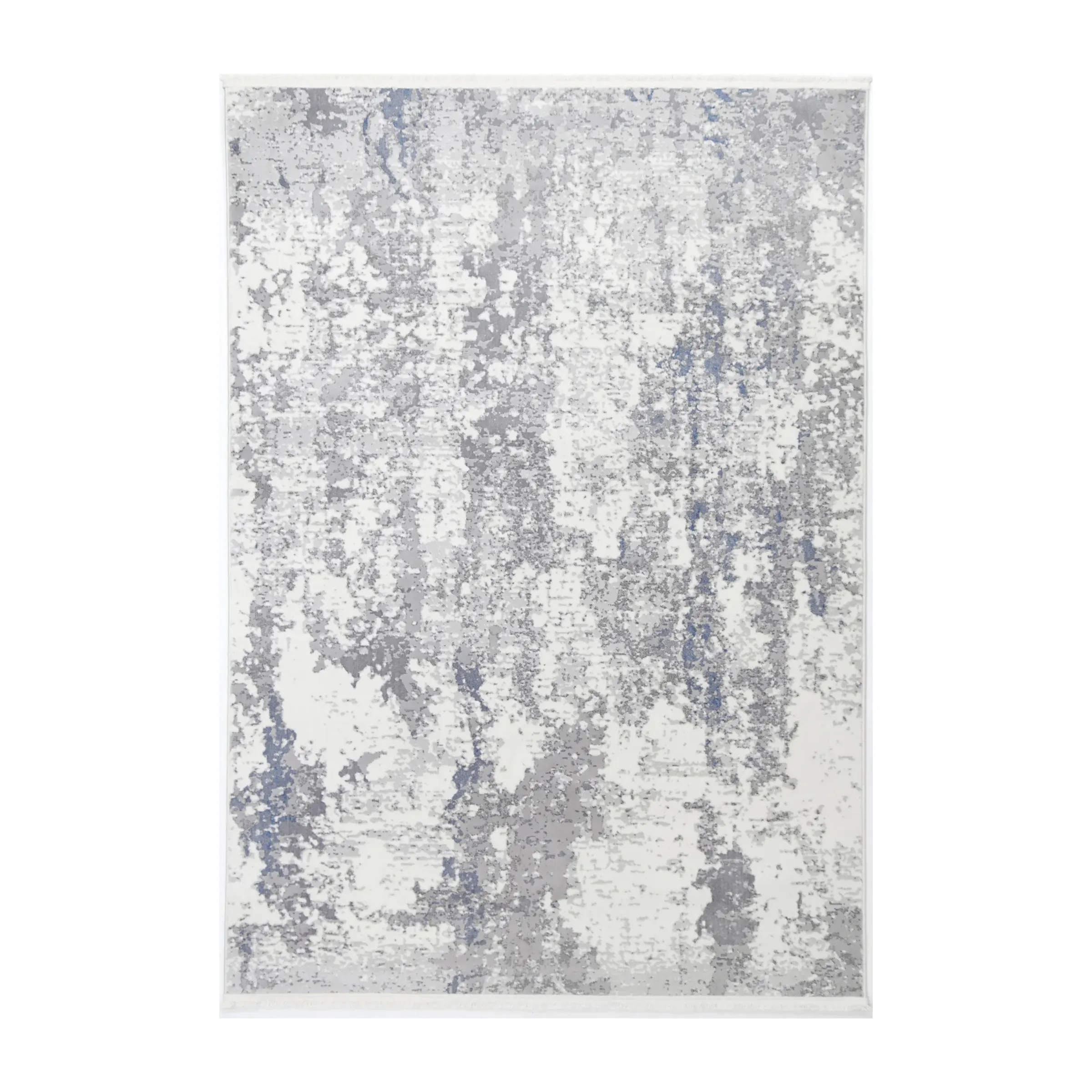 DreamWeaver Aura Modern Rug, Grey Blue, 200x290cm
