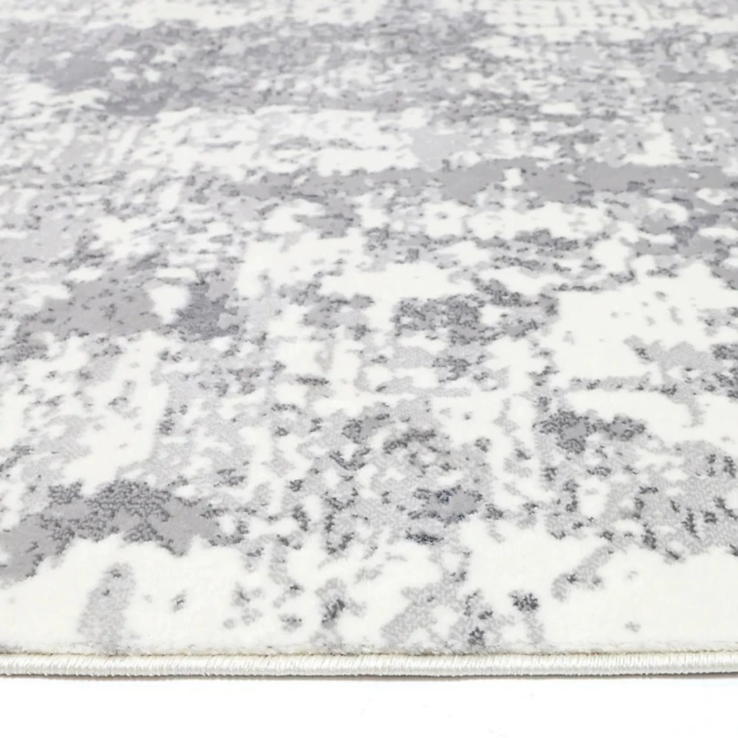 DreamWeaver Aura Modern Rug, Grey Blue, 200x290cm