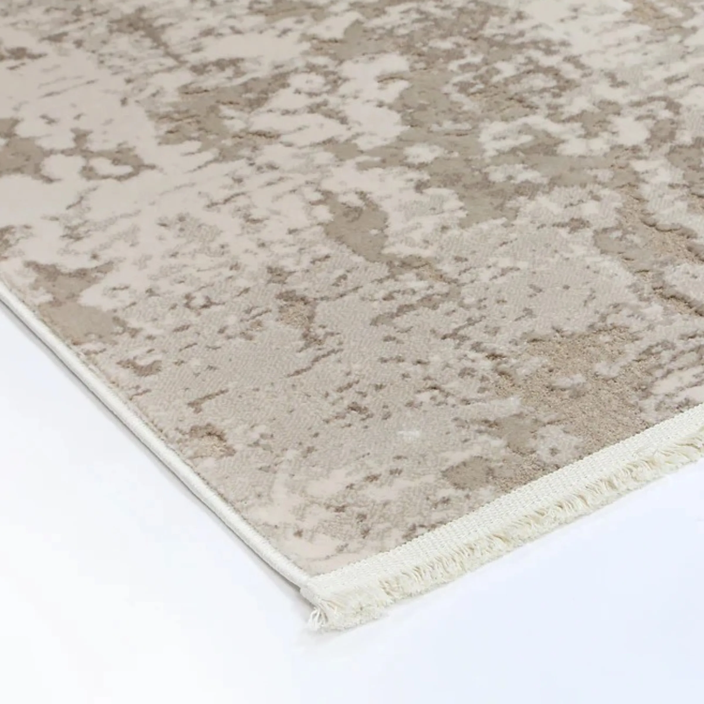 DreamWeaver Aura Modern Rug, Beige, 160x230cm