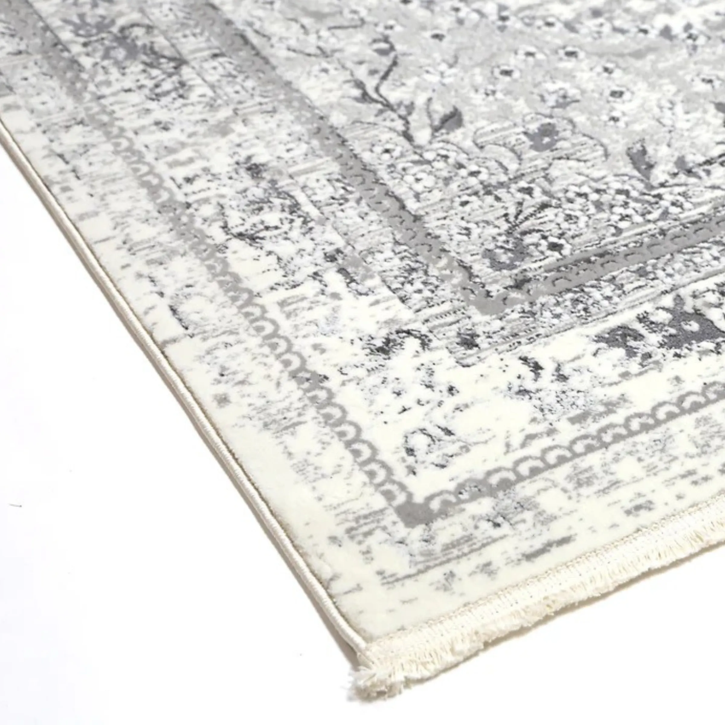 DreamWeaver Odyssey Vintage Rug, Grey, 160x230cm
