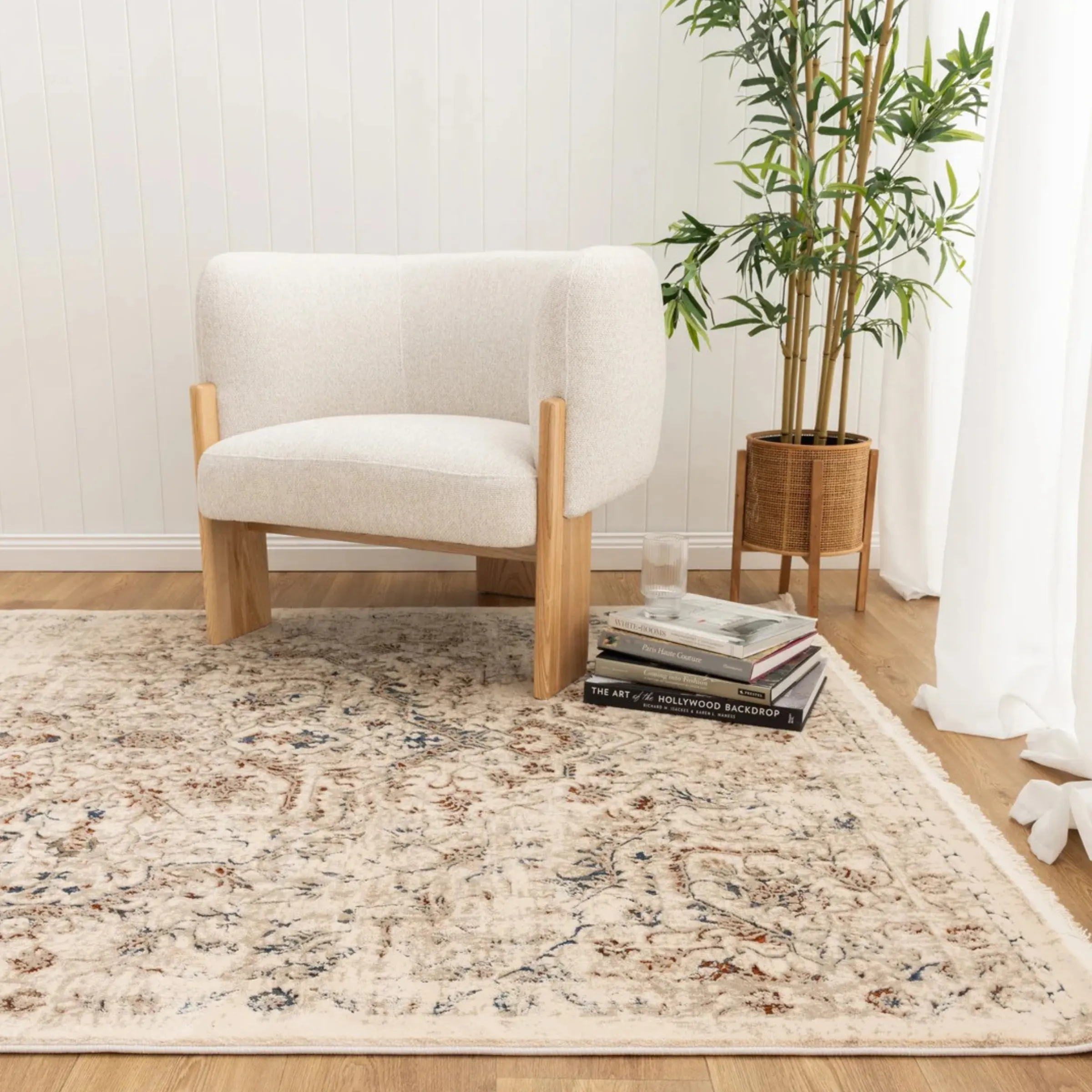 DreamWeaver Odyssey Vintage Rug, Beige Muti, 300x400cm