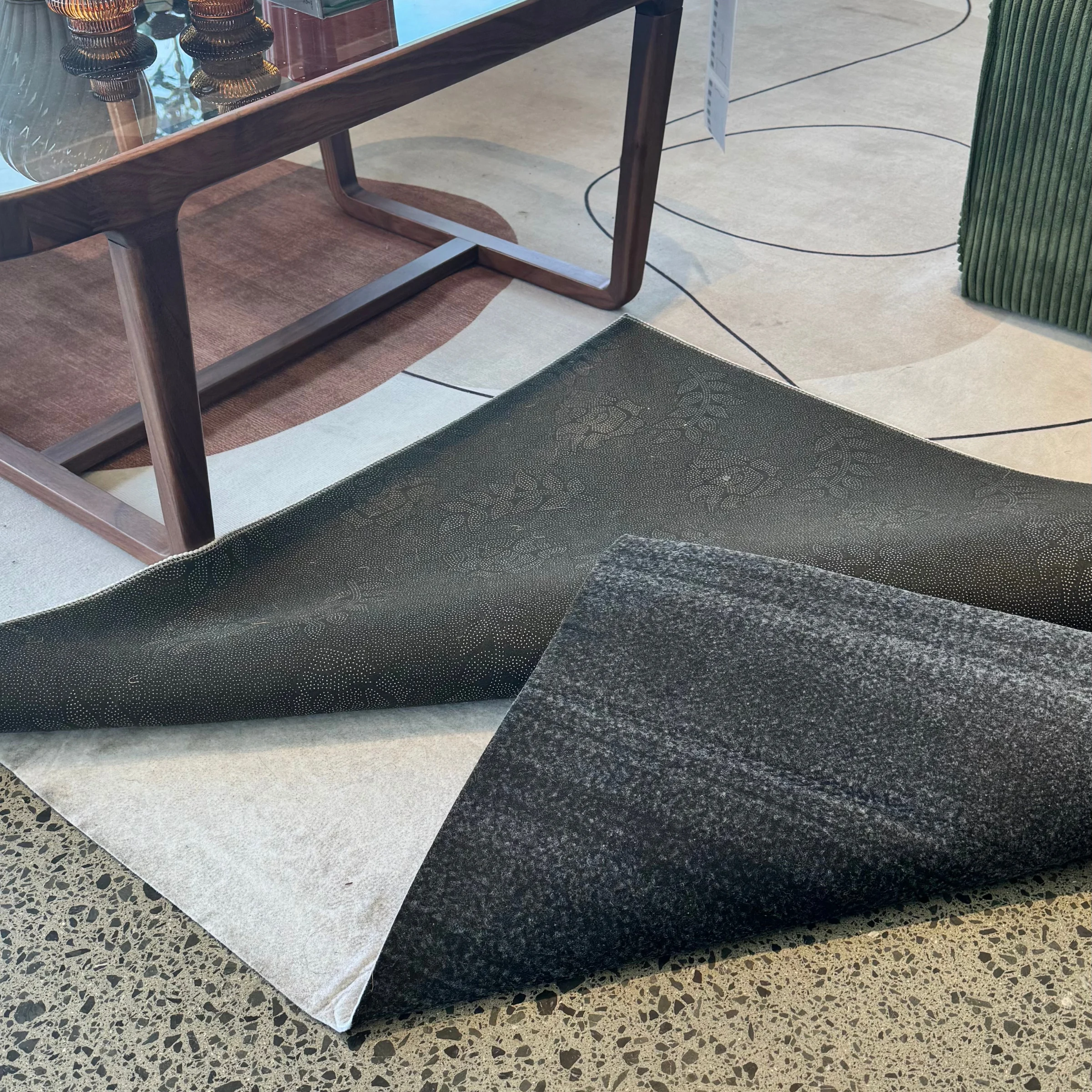 DreamWeaver Rugstop Non-Slip Underlay - Soft and Hard Flooring, 115x160cm