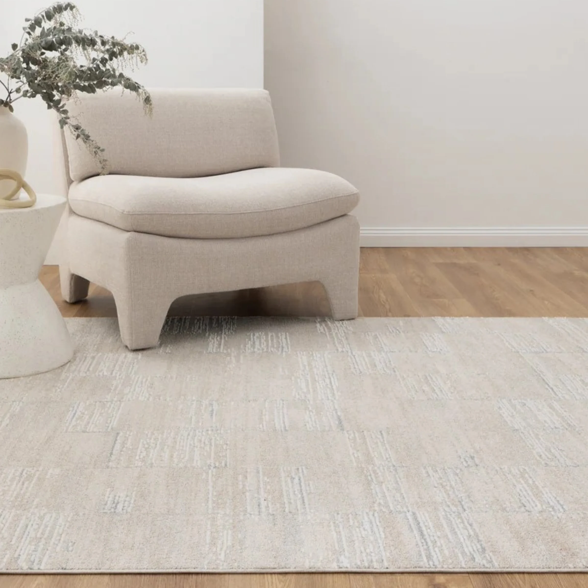 DreamWeaver Trend Rug, Beige & Grey, 200x290cm