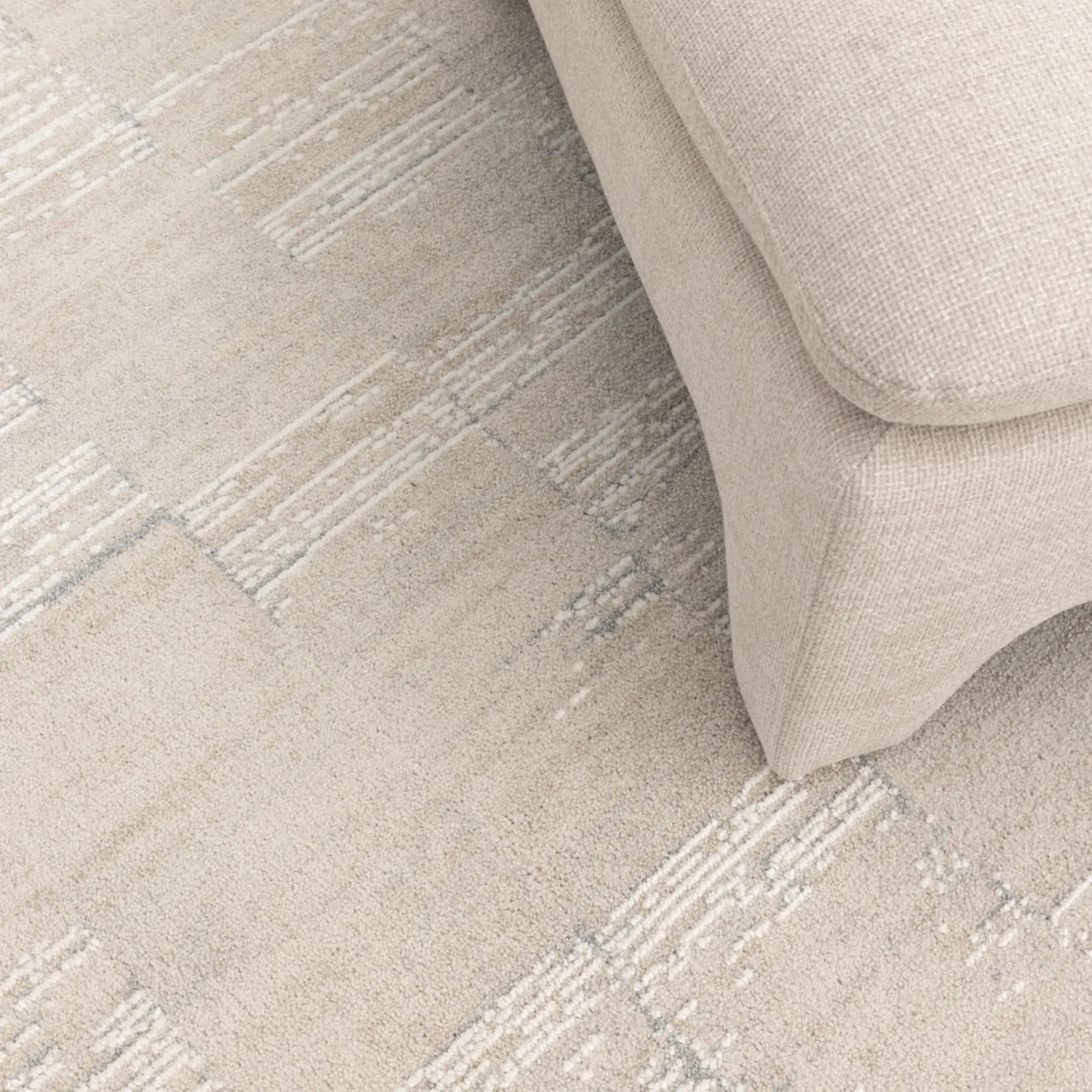 DreamWeaver Trend Rug, Beige & Grey, 200x290cm
