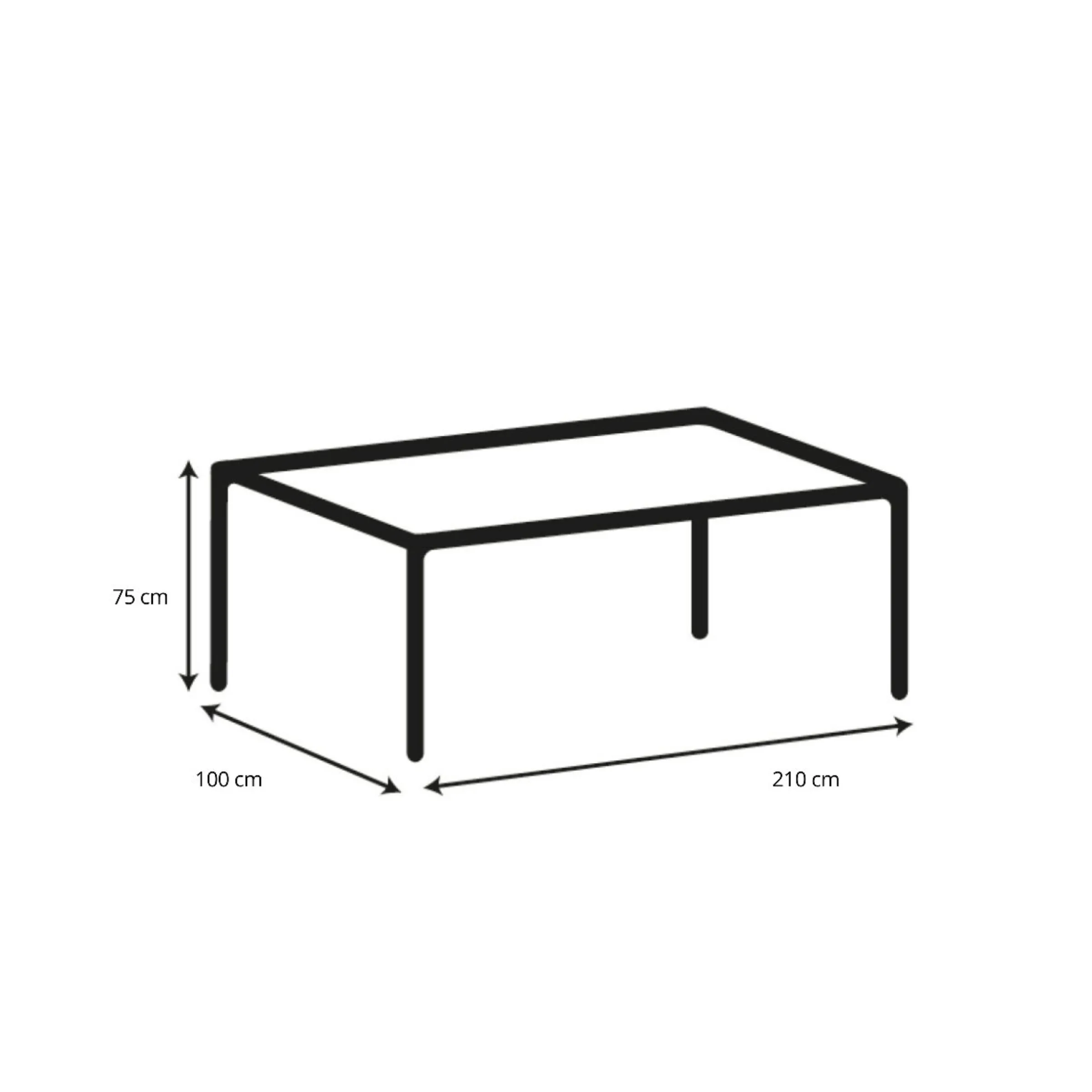 Hjem Design Trenton 7PCS Dining Set