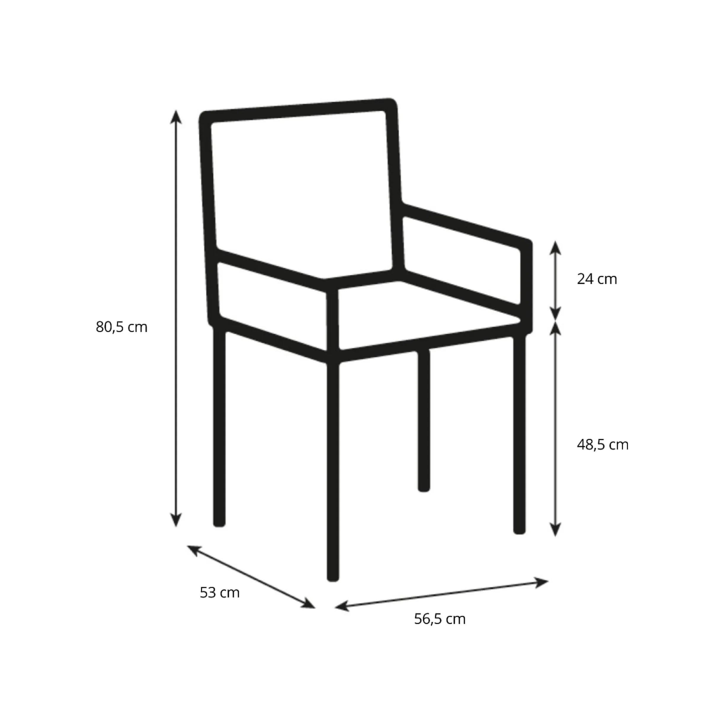 Hjem Design Trenton 7PCS Dining Set