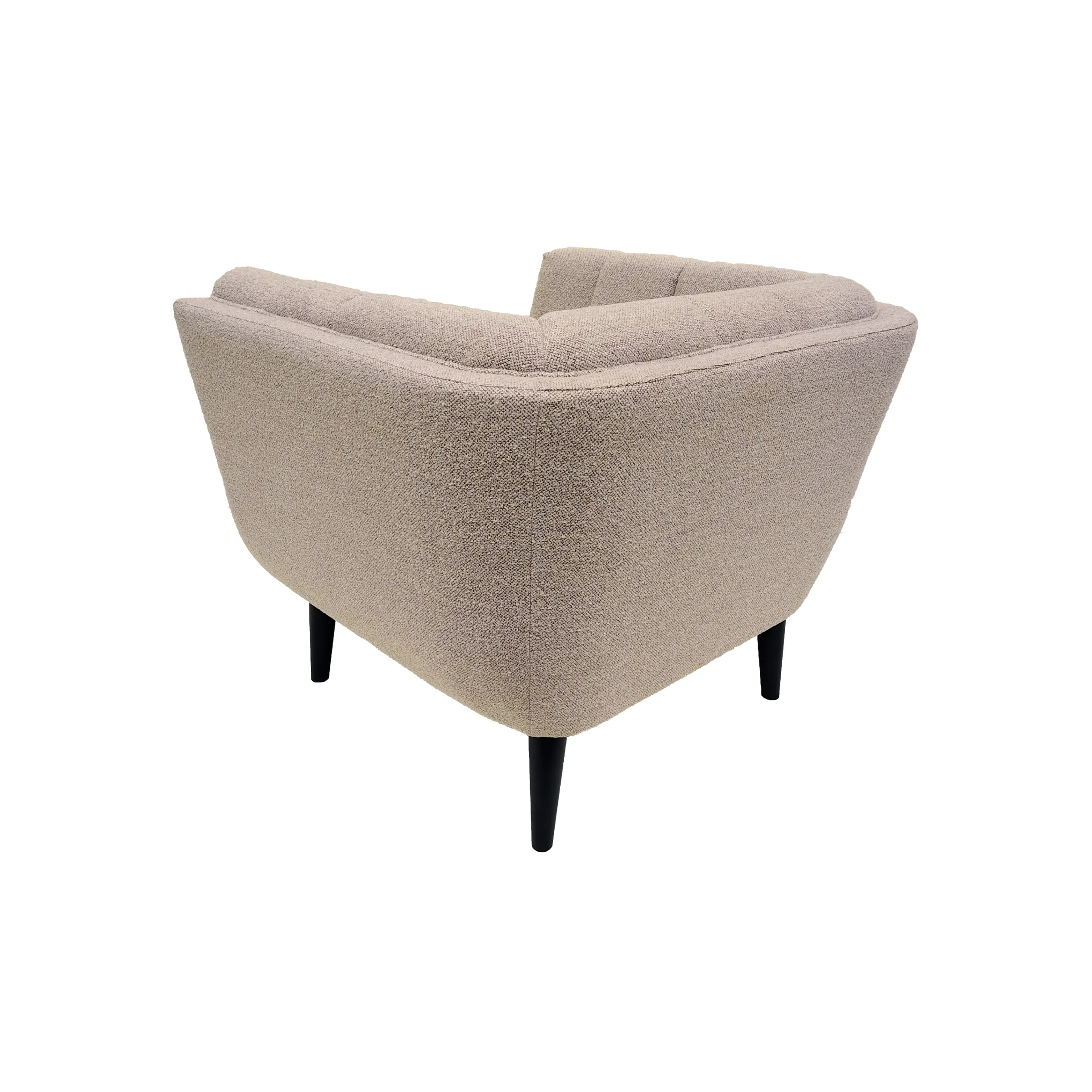 Hjem Design Tampa 1-Seater Sofa, Beige