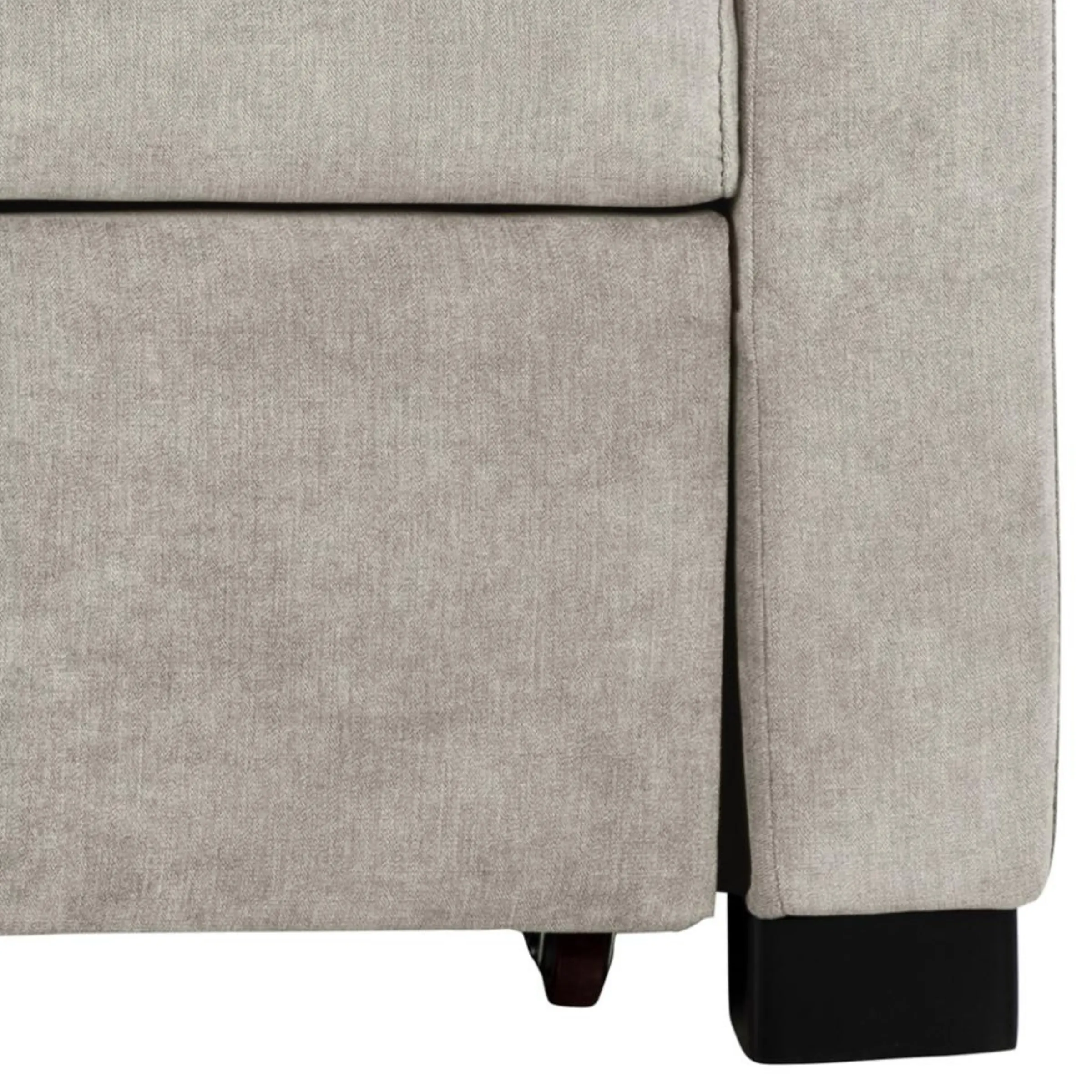 Hjem Design Maine Sofa Bed with Armrest